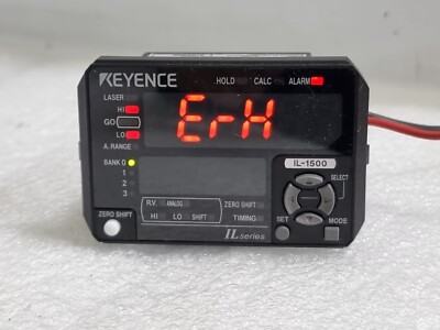 KEYENCE IL-1500 Amplifier Panel Mounting Type CMOS Laser Application Sensor