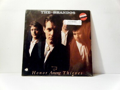 THE BRANDOS LP Honor among thieves 1987 Relativity  vinyl  SEALED!