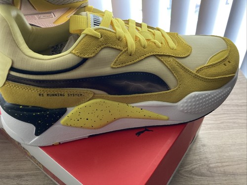 Pre-owned Puma X Pokemon Pikachu Rs-x Yellow Sneakers - Us Size 10.5 - - 389541-01