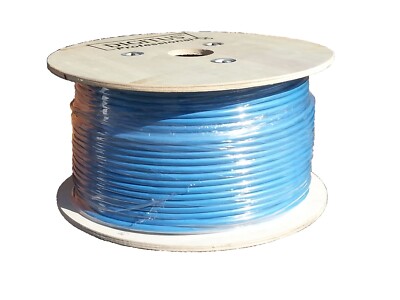 Digitus CAT7 500ft S-FTP 10G,1200MHz AWG23 LSZH Cable CAT7 Certified, Blue