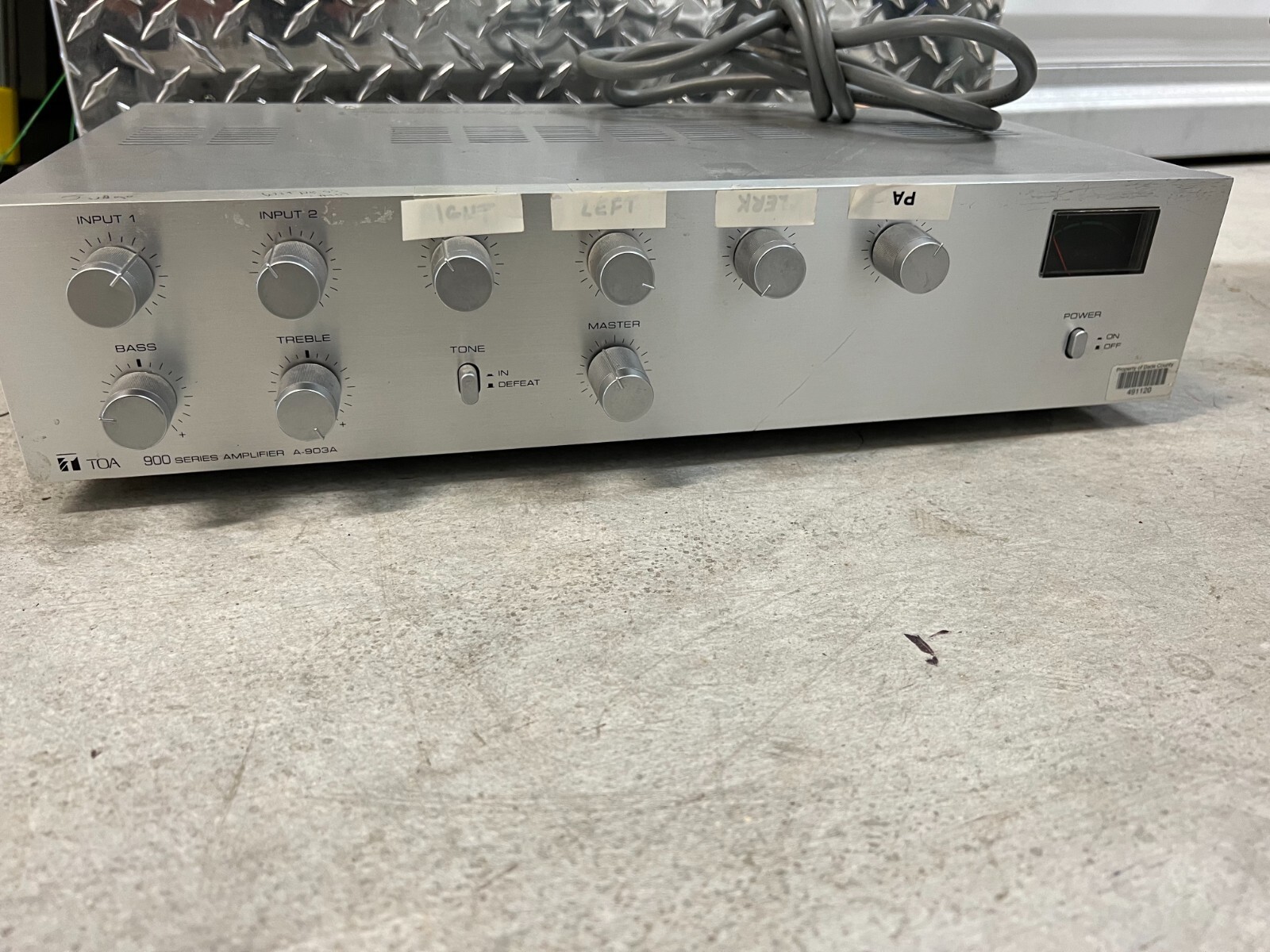 TOA 900 SERIES AMPLIFIER A-903A Untested | eBay TOA 900 SERIES AMPLIFIER A-903A Untested | eBay