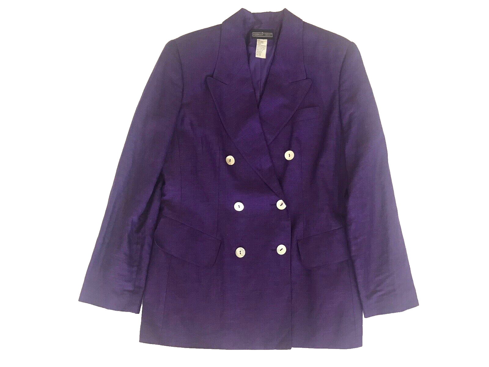 極上リネン GERMANY 1980s〜／Linen double jacket 極上リネン