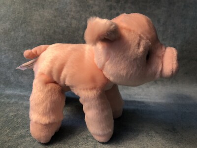 Aurora PERCY PIG Piglet 20 cm Soft Toy Stuffed Animal 7''- EUC