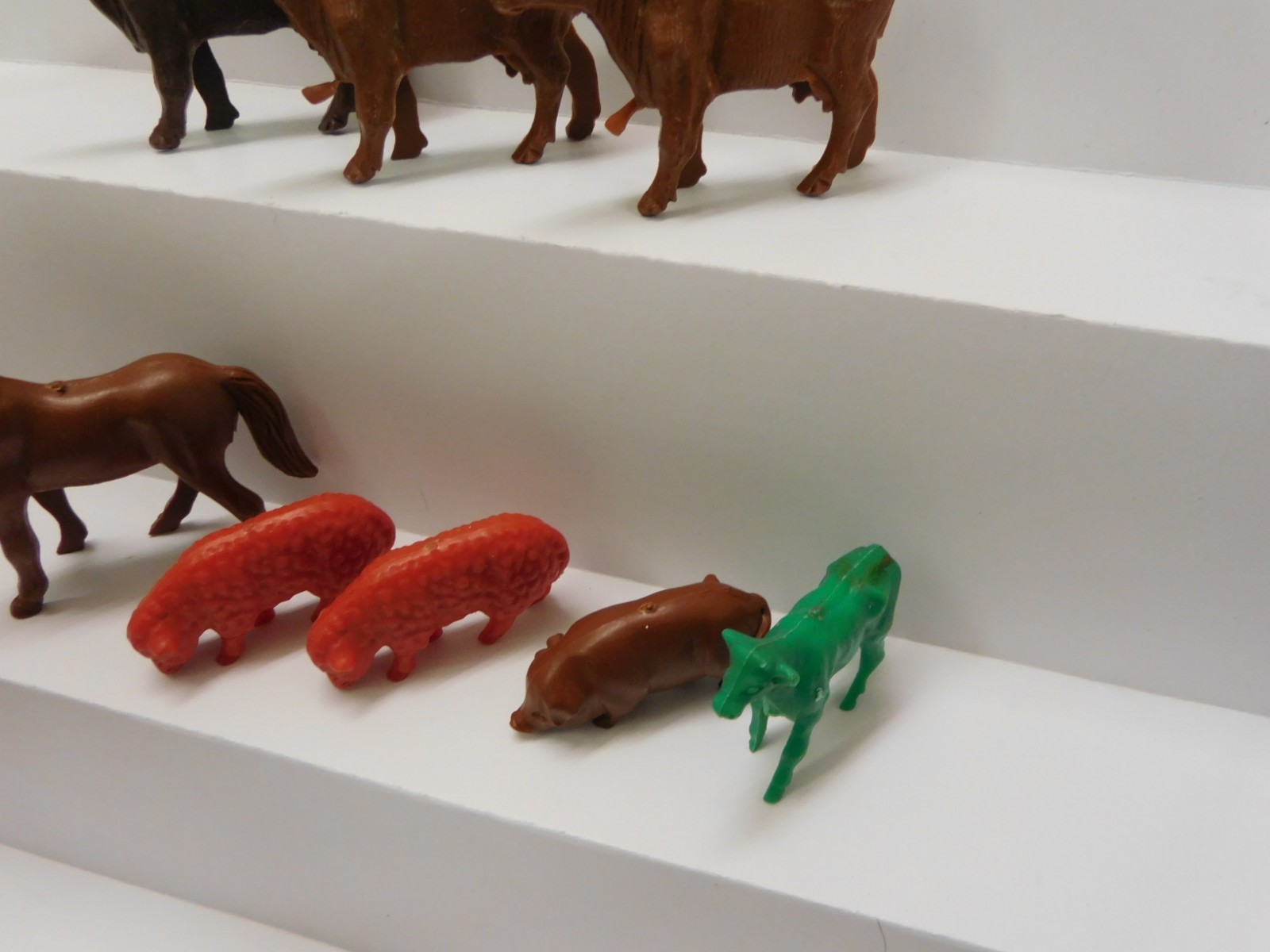 Lido Farm Animals Plastic Playset Figures (c)