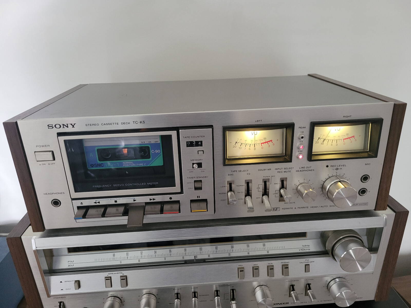 【希少】SONY ソニー カセットデッキ TC-K5 SONY TC-K5 外観・内部を実機の画像で紹介 | スーパーカセッ