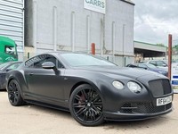 2015 Bentley Continental 6.0 W12 GT Speed Auto 4WD Euro 5 2dr COUPE Petrol Autom