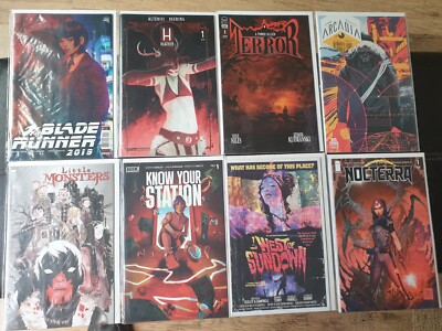 MIXED COMICS LOT 1st issues. NM... Blade runner, Little Monsters, Heathen + more