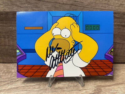 Dan Castellaneta The Simpsons Homer Simpson Hand Signed 4x6 Photo TC46-4764