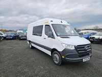 2019 ON 69 PLATE MERCEDES BENZ SPRINTER 516CDI LWB CREW VAN ULEZ FREE ZONE