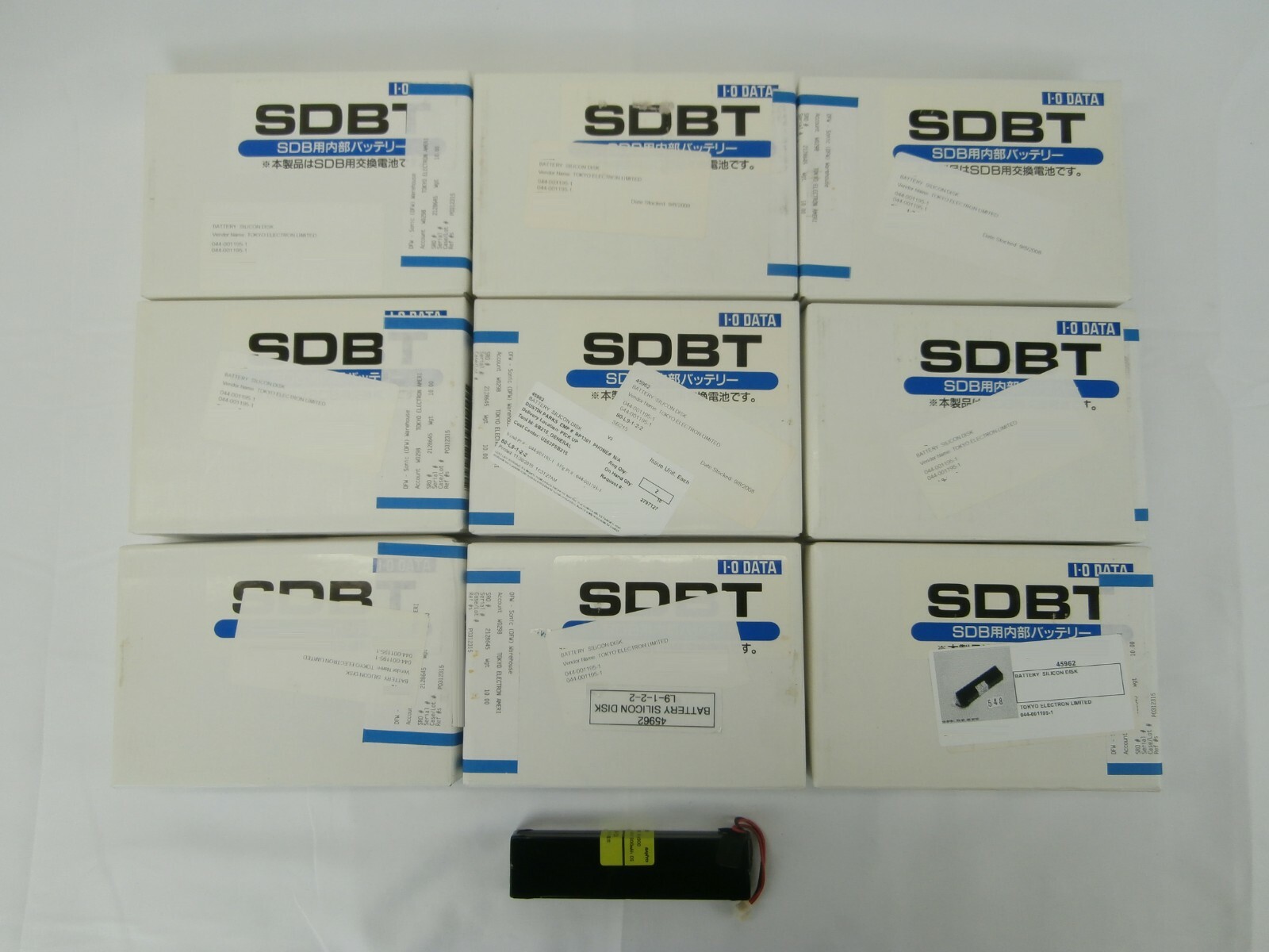 Sanyo 8KF-A900 Battery Silicon Disk TEL CT044-001195-1 Reseller Lot of 10 New