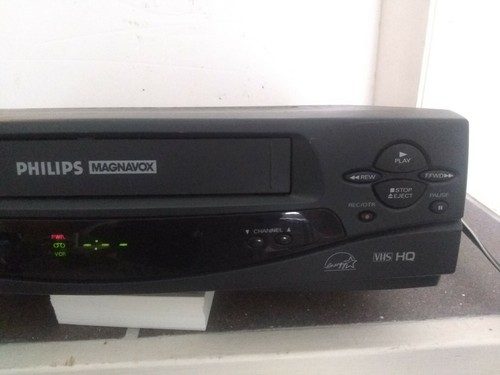 Phillips Magnavox VHS Video Cassette Recorder - Model # VRA231AT22 plays great