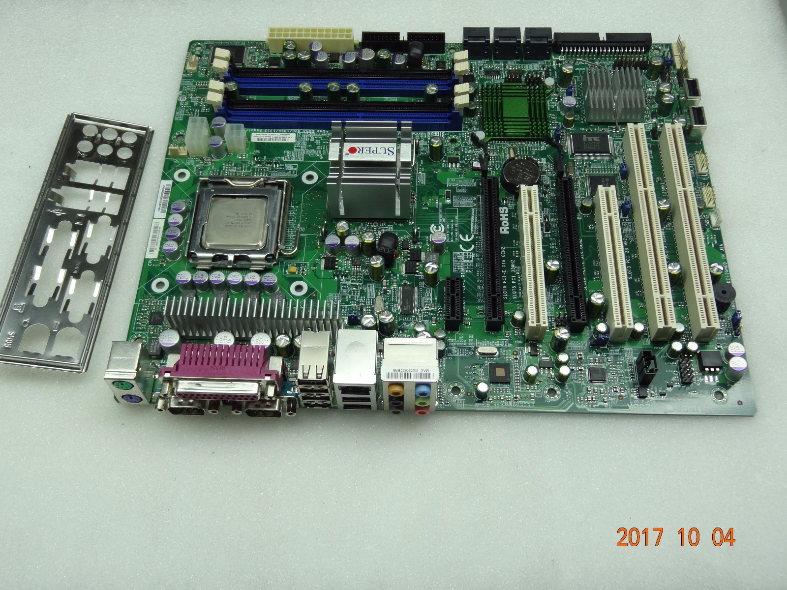 SUPER MICRO Core 2シリーズ マザーボード C2SBX+ $_57.JPG