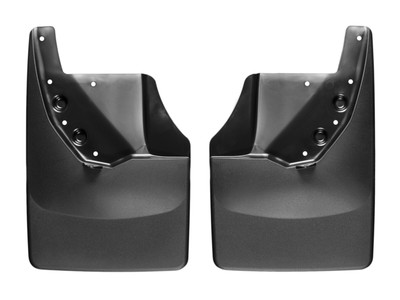 WeatherTech Custom No-Drill MudFlaps for 2007-2013 - Toyota Tundra - Rear Pair