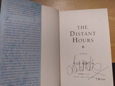 The Distant Hours by Kate Morton (SIGNED 1ST US ED) [ENDS @ 7 PM on 8/3/24]