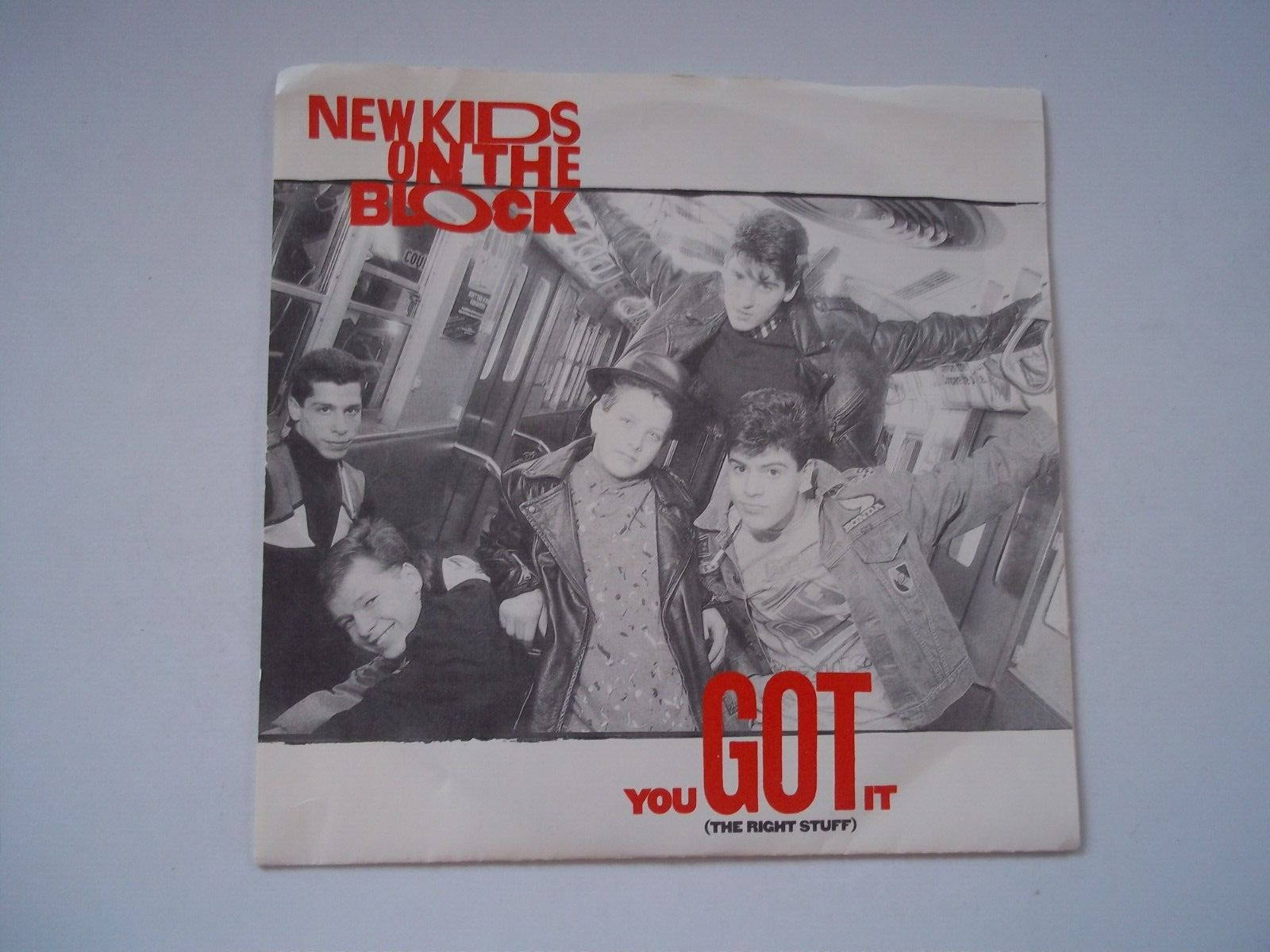 NEW KIDS ON THE BLOCK You Got It (The Right Stuff) 45 RPM