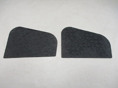 SKI CENTURION 13 1/4'' X 10'' SET OF (2) NON SKID BLACK RUBBER MATS BOAT MARINE