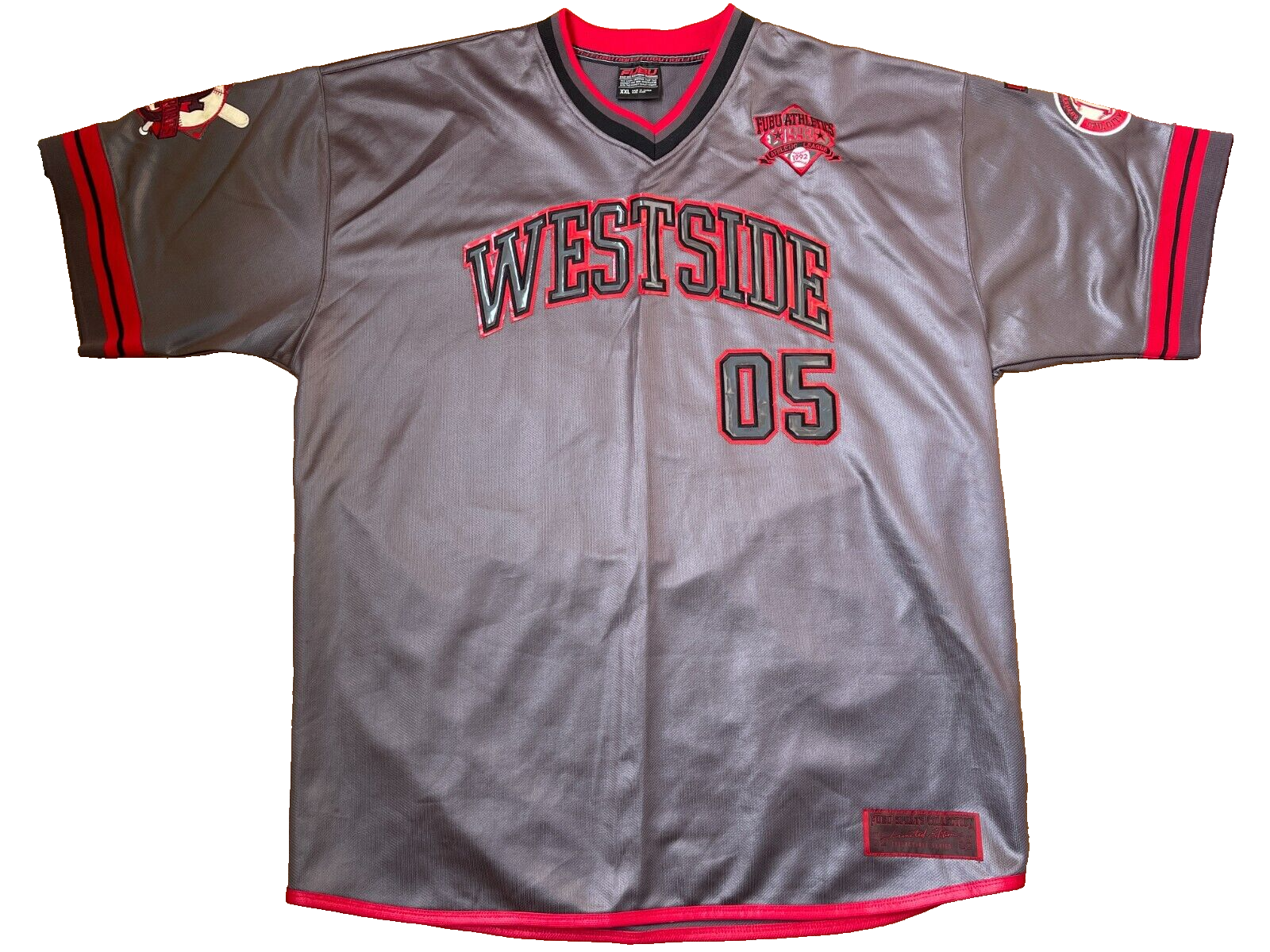 FUBU 90s ヴィンテージラグビーシャツ (XXL) 8ddc9914d0e6b7086472e234fe4cd1
