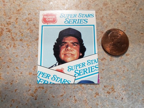 Fernando Valenzuela LA Dodgers Meadow Gold Mini Box CUTOUT