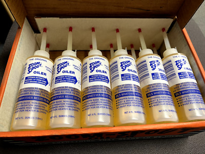 The Original Zoom Spout Oiler 12ct Highest Quality All PurposeTurbine Oil  #75A