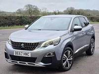 2017 Peugeot 3008 1.6 3008 Allure Blue HDi S/S 5dr SUV Diesel Manual