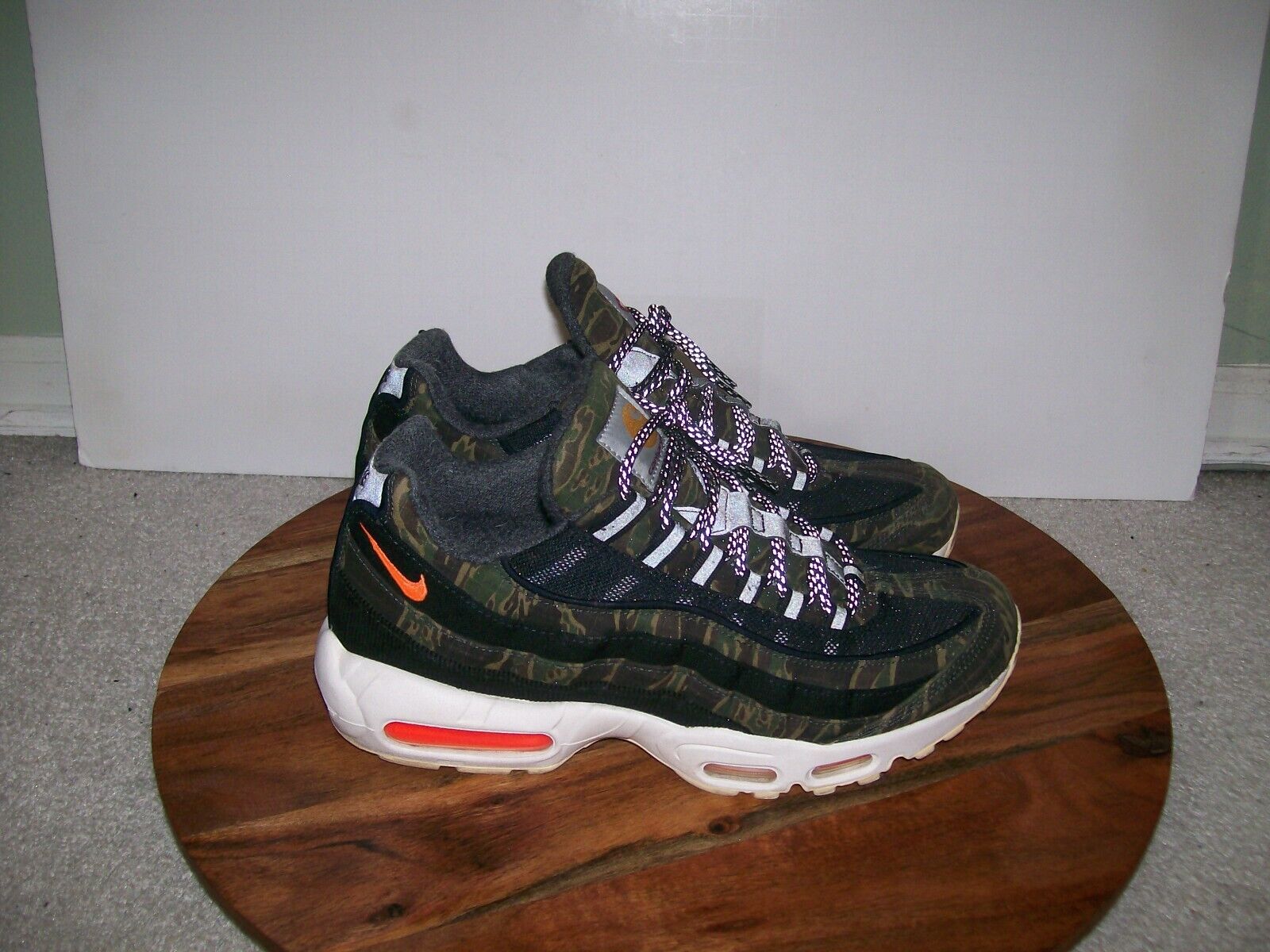 SZ 9.5 Nike Air Max 95 x Carhartt WIP Camo AV3866-001 Plus SZ 9.5 Nike Air Max 95 x Carhartt WIP Camo AV3866-001 Plus