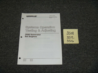 Manuals & Books - Caterpillar 3508 - 4