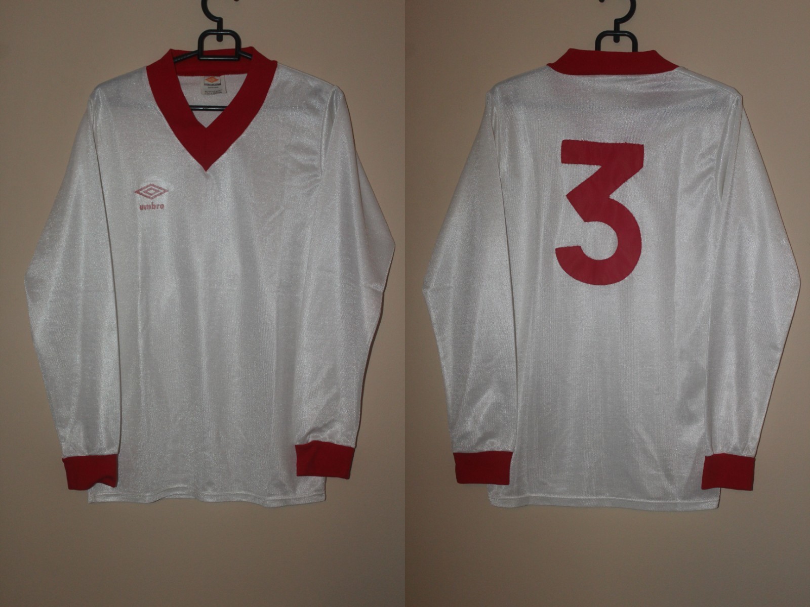 Liverpool Rare Vintage Away White Umbro Shirt Jersey Size 34