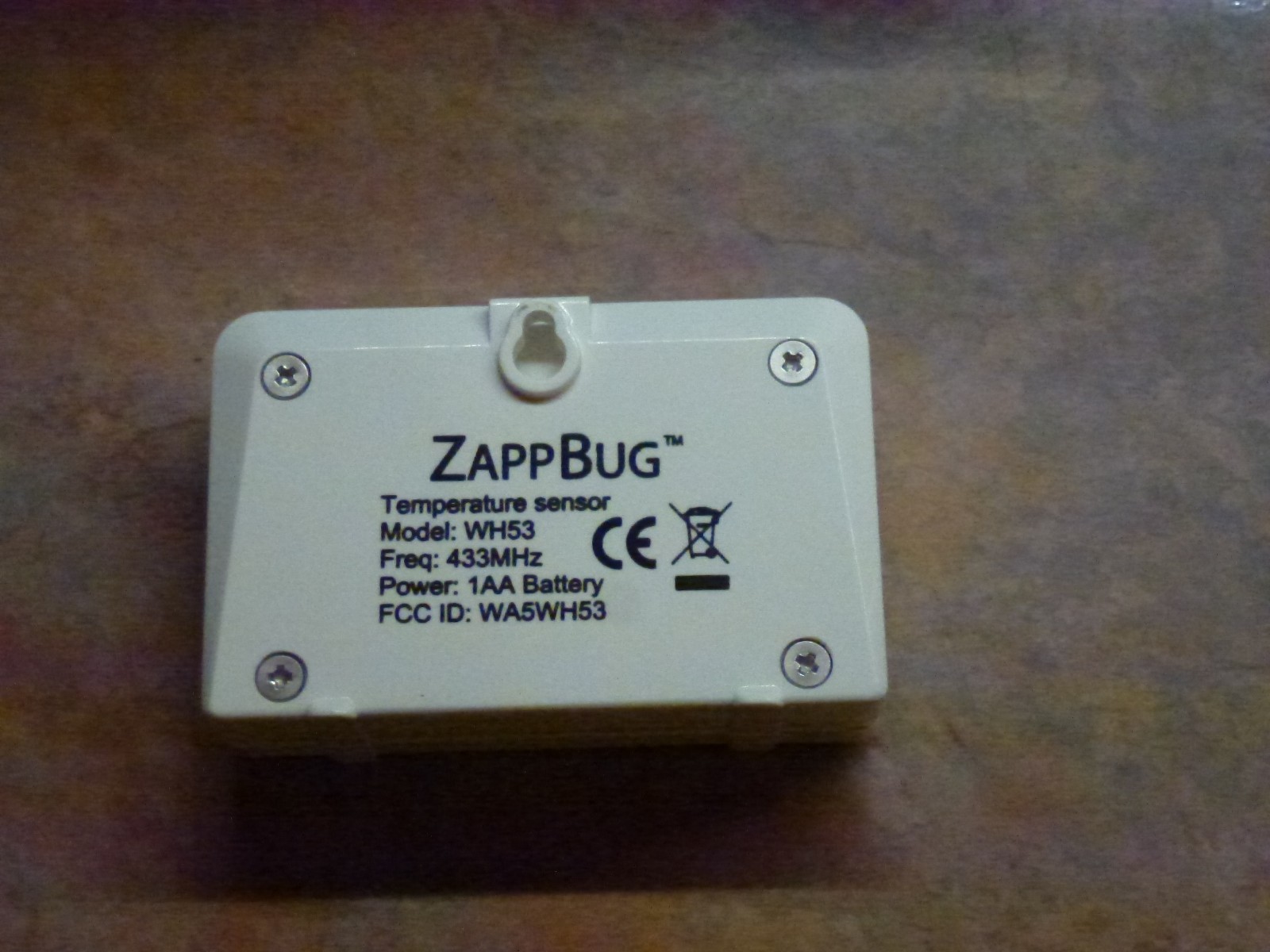 WH53 temperature sensor sending unit 433MHz