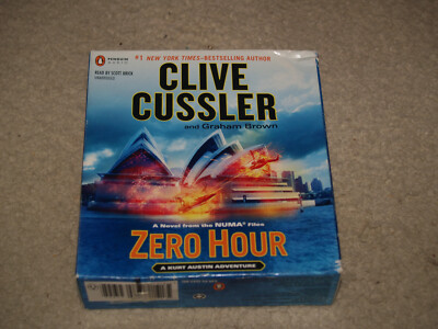 Zero Hour by Clive Cussler and Graham Brown (2013, Compact Disc)