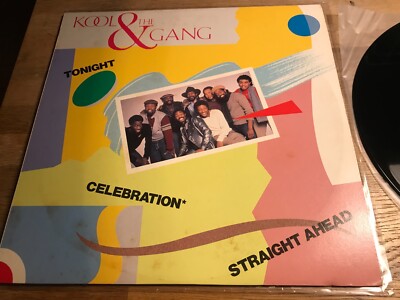 KOOL & THE GANG ''TONIGHT/CELEBRATION/STRAIGHT AHEAD'' DE-LITE RECORDS 1984 JAPAN*