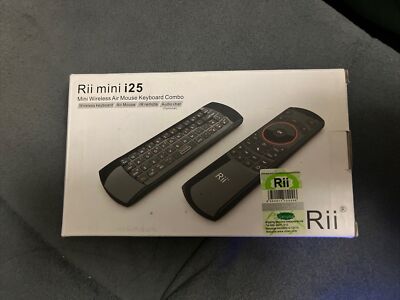 Rii mini i25 Mini Wireless Air Mouse Keyboard Combo/ IR Remote
