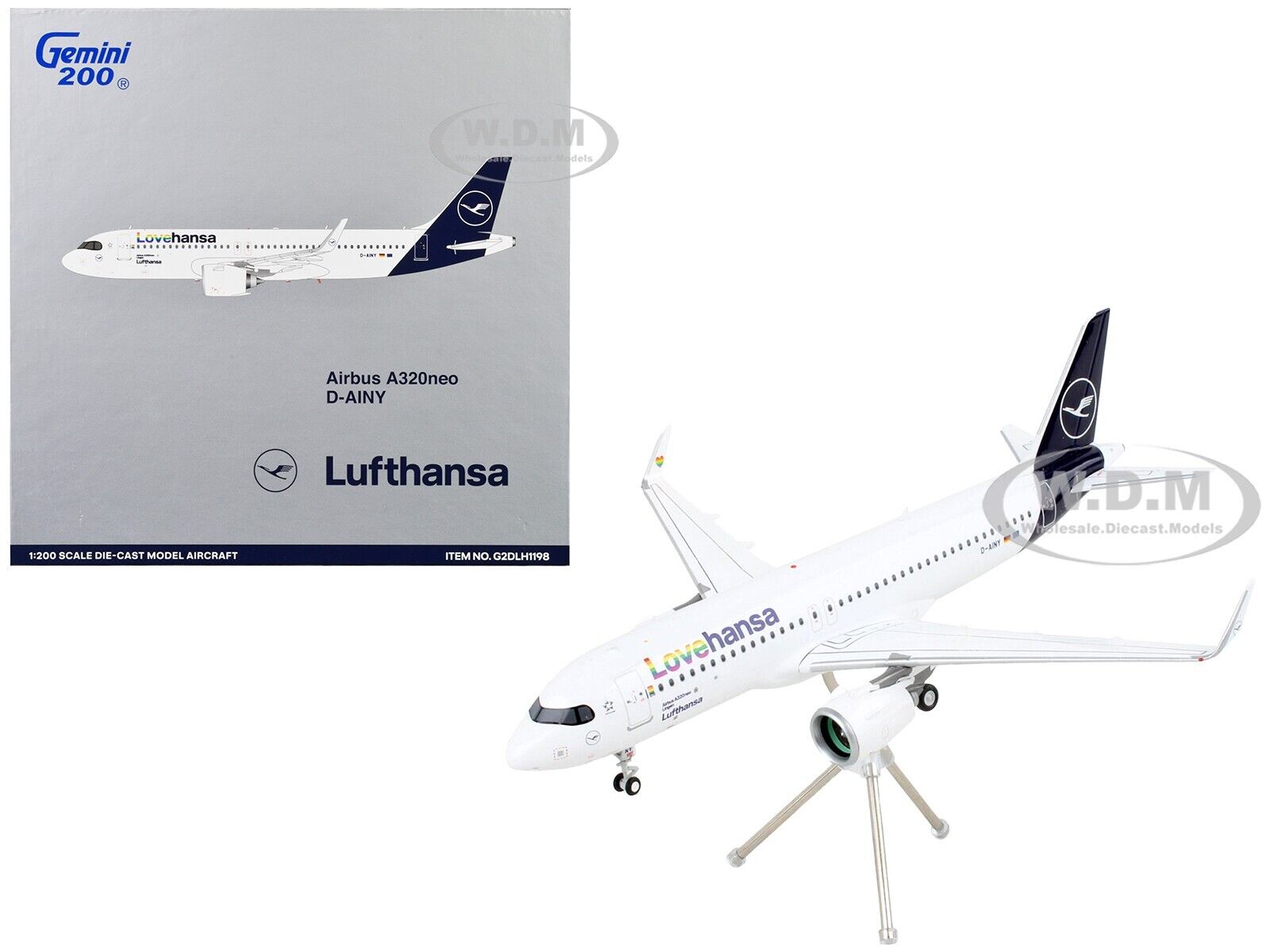 Lufthansa aviationtag A320 コンビ色 Lufthansa aviationtag A320 コンビ色