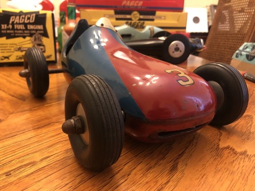 1940s Mechanix Illustrated Special Tether Car.