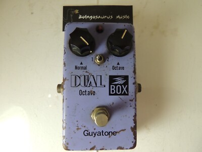 ギター Guyatone PS-106 DUAL Octave BOX Vintage Guyatone PS-106 Dual Box Octave Fuzz Effects Pedal Free