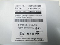 Toyota Auris E15 10-12 Steuergerät Toyota Auris E15 10-12 29.08.2012 861A002010 861A0-02010 gebraucht Vorschau 2