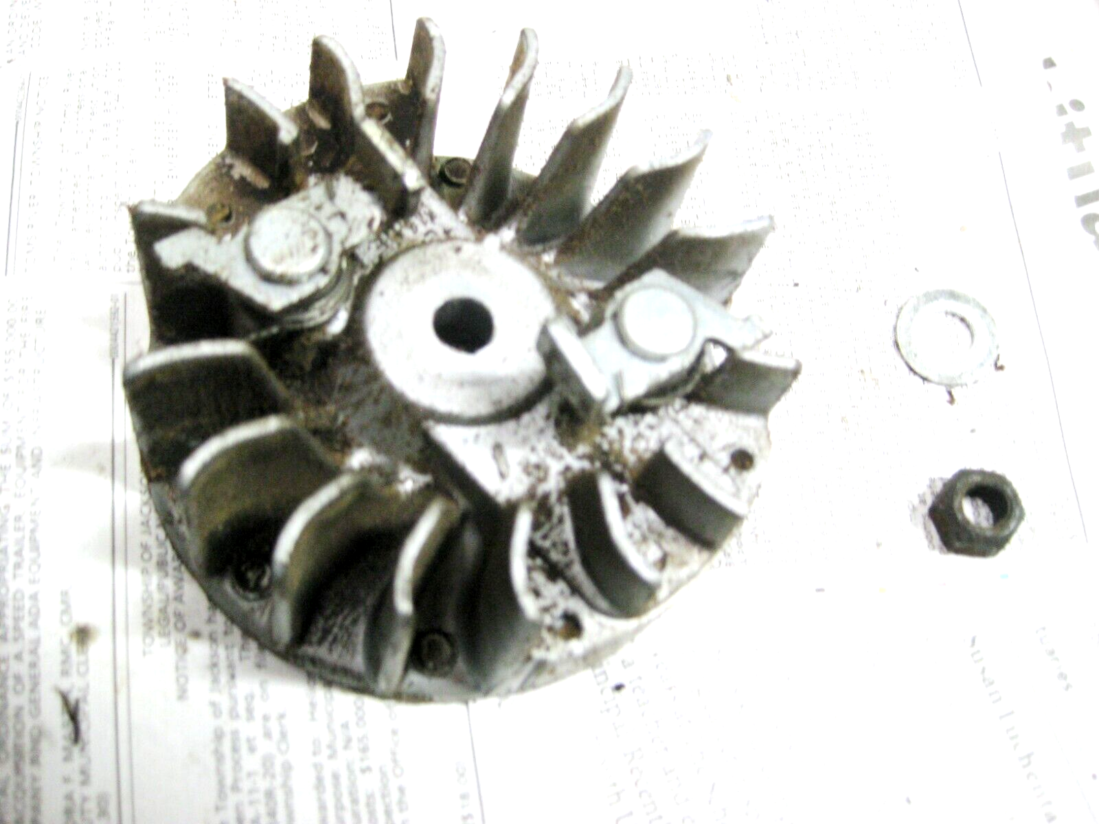 Homelite Chainsaw UT10729D 192 Rotor And Starter Pawl Part