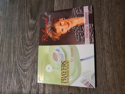 Religious Books Lot Of 2 - Prayers That Avail Much For Women Redeemed For Shame