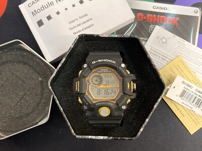 Casio G-Shock Rangeman Black Yellow Dial Men's Watch GW9400Y-1