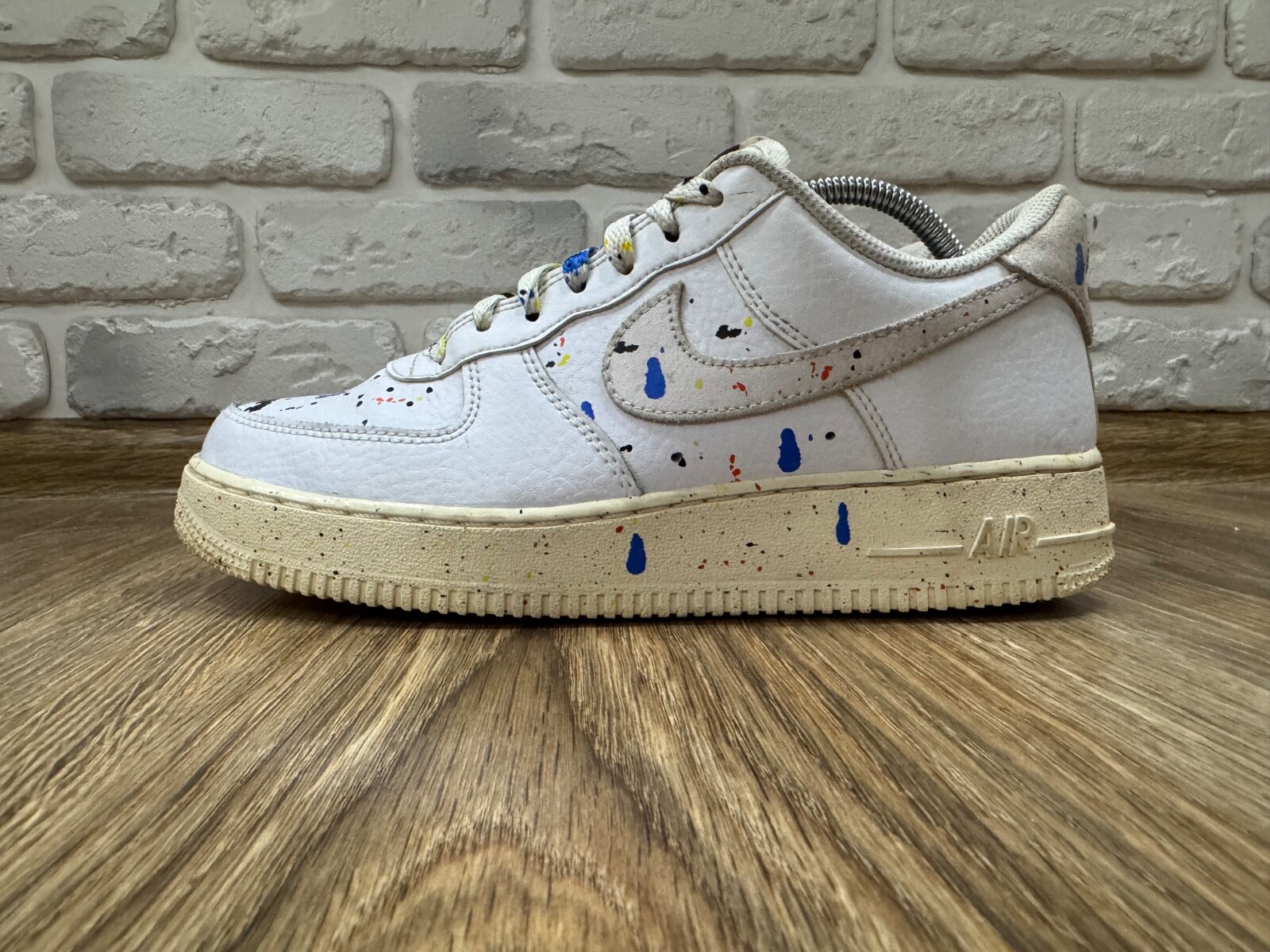 NIKE AIR FORCE 1 07 LV8 WHITE CZ0339-100 MENS Size 40 | eBay