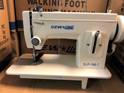 SEWLINE SLP-106-7  NEW  PORTABLE WALKING FOOT W/REV INDUSTRIAL SEWING MACHINE