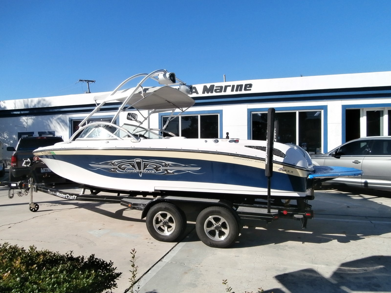 2008 211 Air Nautique Saltwater Series Boat Ski Nautique Correct Craft