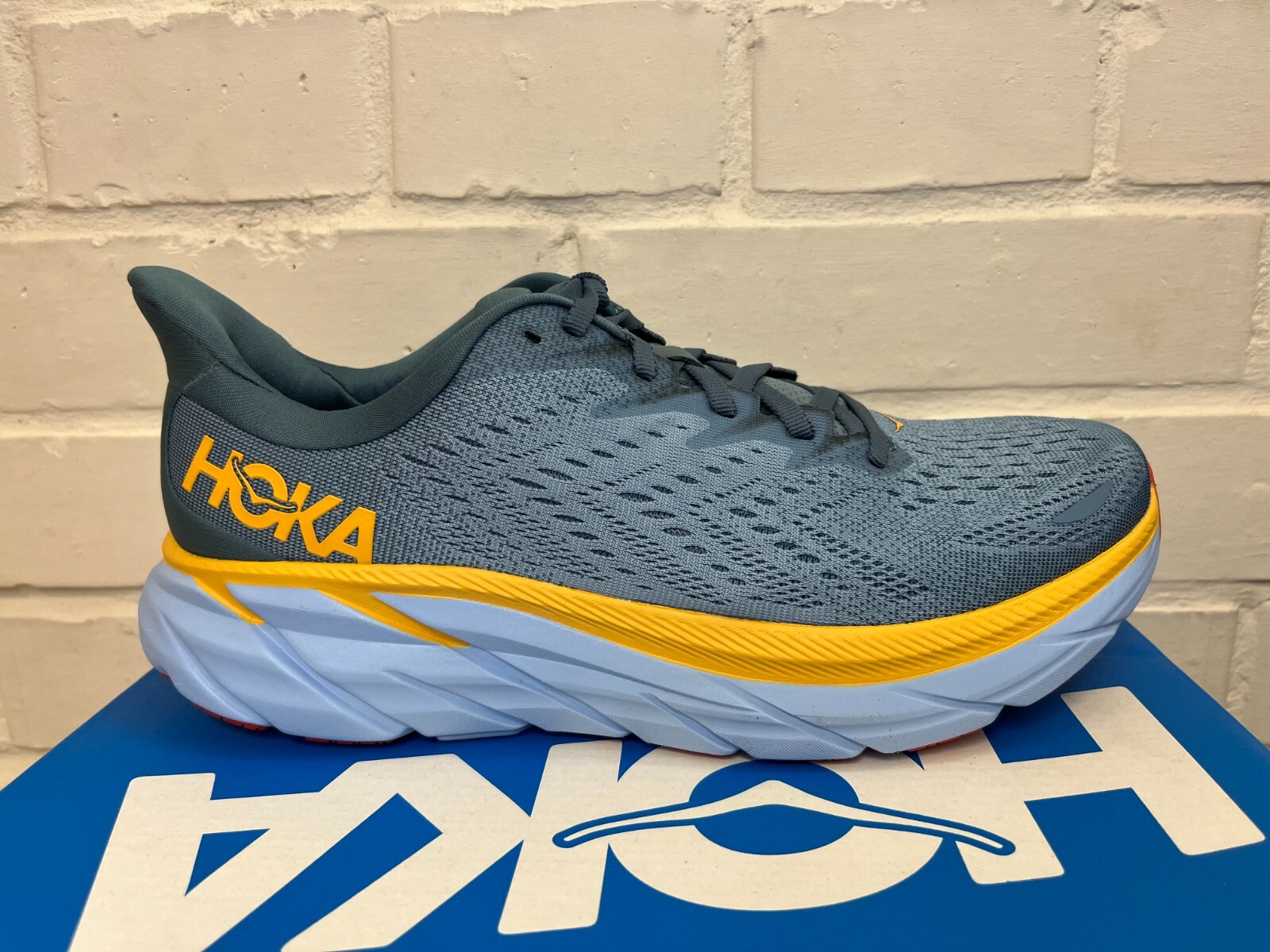 Мужские кроссовки HOKA Clifton 8 Gobblin Blue/Mountain