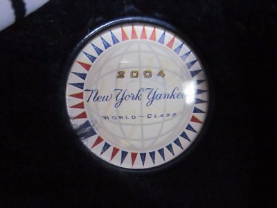 Ty Beanie Buddy New York Yankee World Class Bear 2004 MWMT