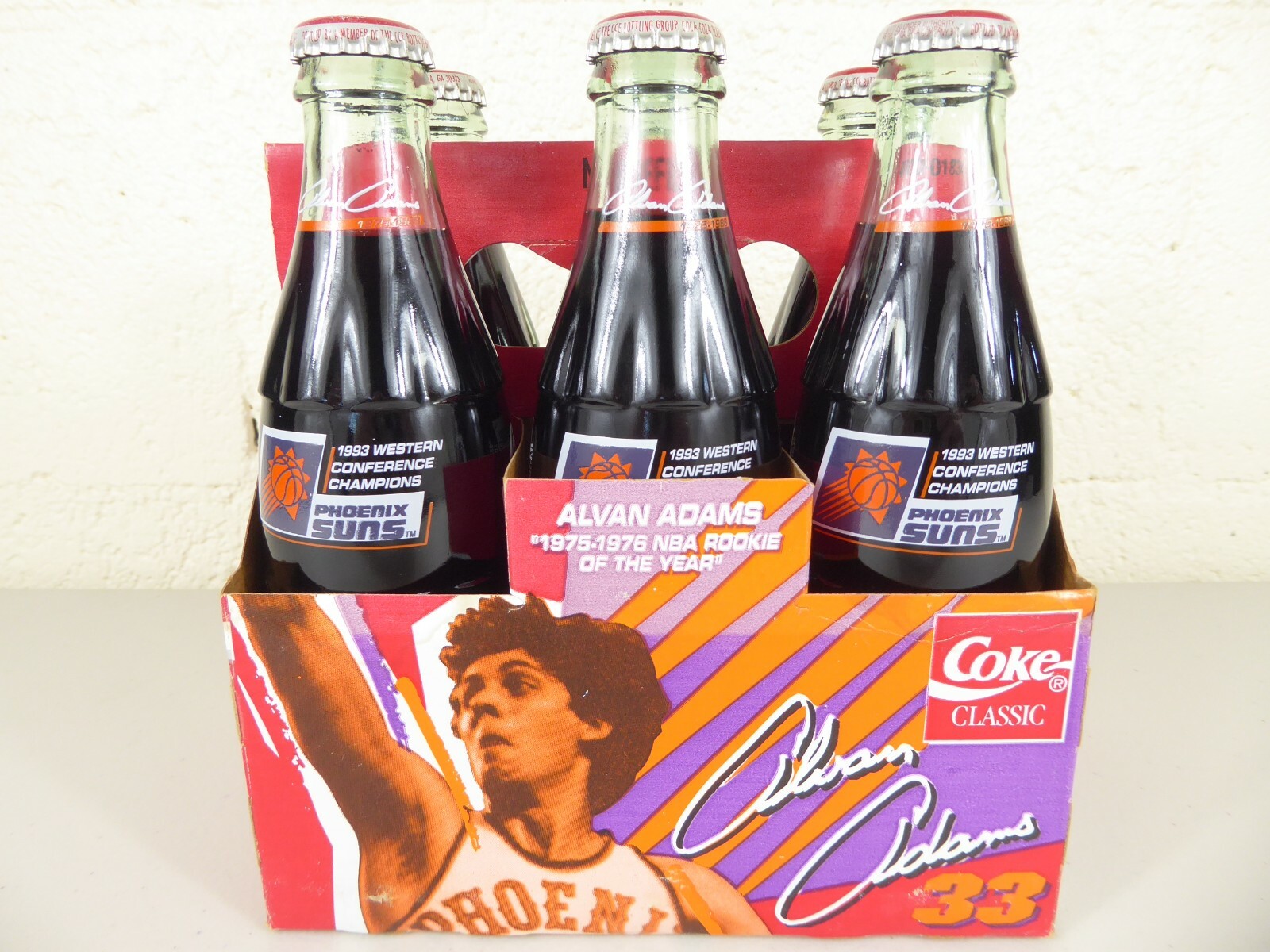 Phoenix Suns Conference Champions 6 Pak Coca-Cola Bottles