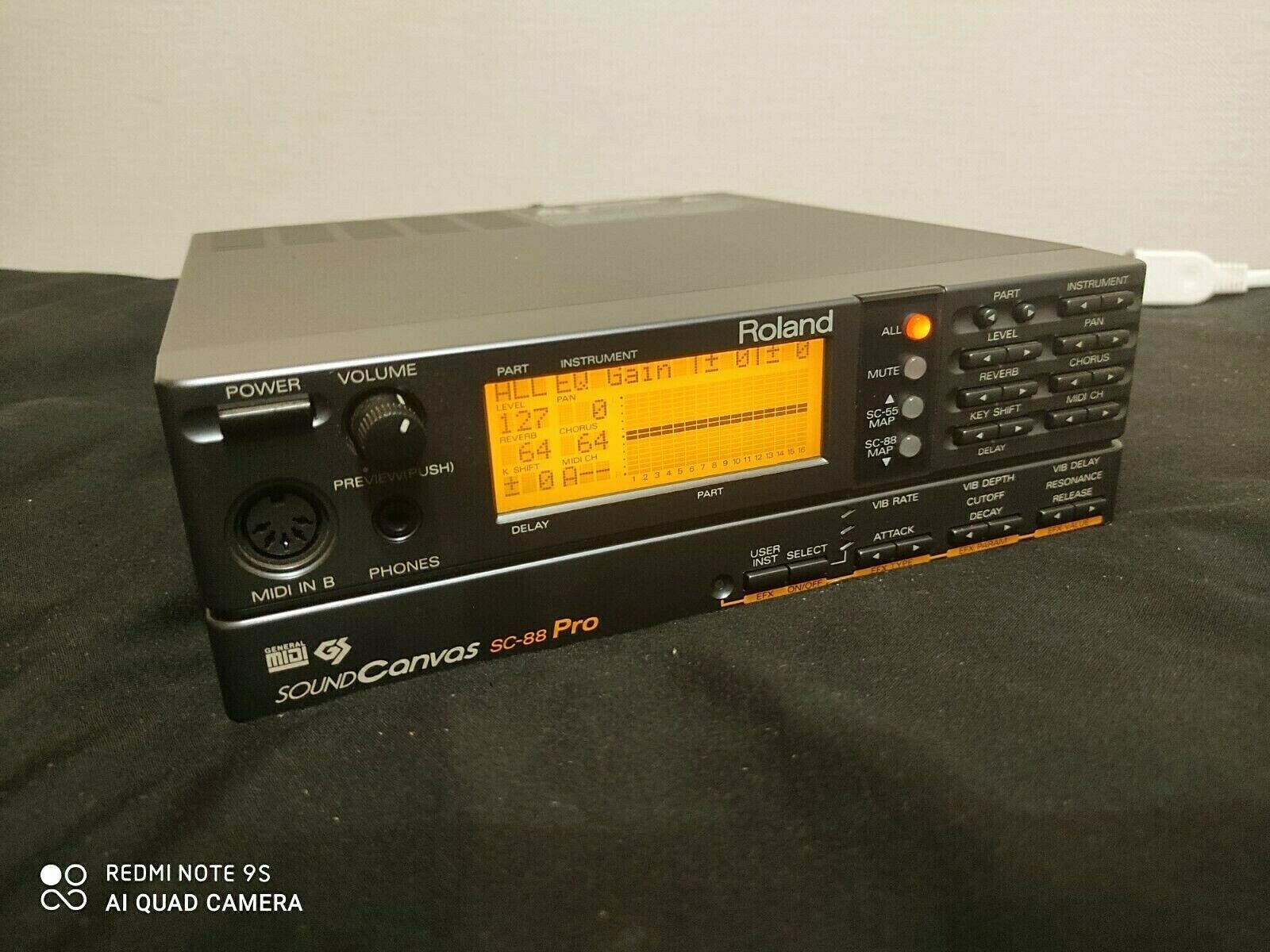Roland SC-88Pro MIDI sound source GS standard Maximum
