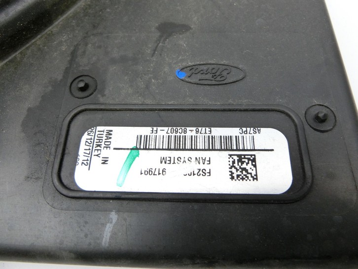 Ford Tourneo Courier 18-22 1,0 74KW Kühlerlüfter Lüftermotor Ventilator mit Zarge Ford Tourneo Courier 18-22... Bild 6