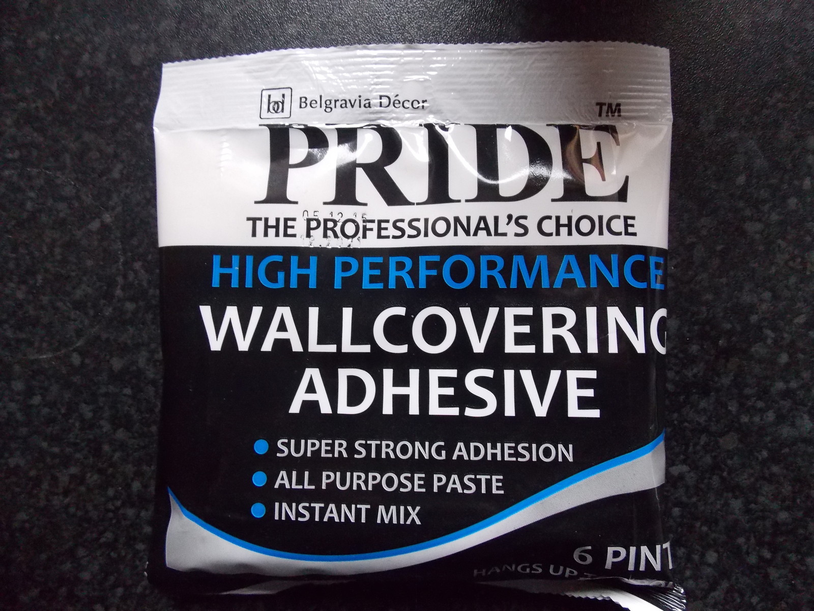 QUALITY WALLPAPER PASTE PRIDE PROFESSIONAL�S CHOICE ALL