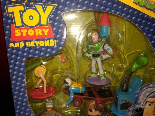 Disney Toy Story Figure Lot Sid's Room Mutant Toys Big Baby Face Spring Duck