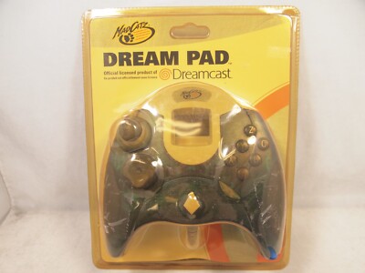 Mad Catz Official Licensed Sega Dreamcast Dream Pad Controller Blue New