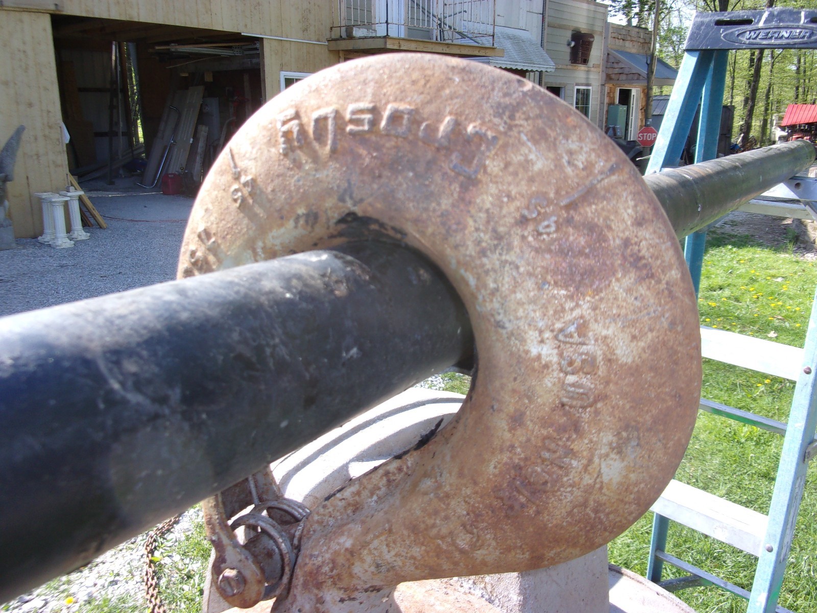 COFFING Manual 10 Ton Manual Chain Fall Hoist 30' Lift 20,000 lbs